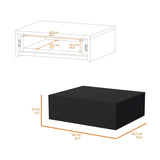 Black Wall-Mounted Floating Nightstand B062P175155