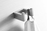 8-Pieces Brushed Nickel Bathroom Accessories Set, Stainless Steel Bathroom Hardware Set, Bath Towel W1932P156235