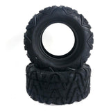 Four 6.61 lbs ATV Go Kart Tires 145/70-6 4PR B 4 Ply Rated Black 92842354
