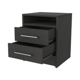 Eastover Nightstand 2.0 in melamine with two drawers B128P227632