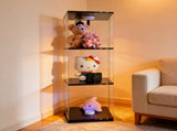 Rotatable three-layerr cabinet style display cabinet, wine cabinet, storage cabinet, with Remote W3155P466753