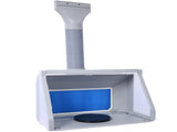Portable Airbrush Paint Spray Booth Kit Pro Paint Set with Turn Table Powerful Fan for Toy Model W465P187896