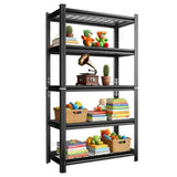 5-Layer Metal Storage Rack, Adjustable Height Storage Rack, 2000 Pound Load, Suitable For Garages, W1831P340330
