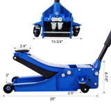 ZNTS Low Profile Hydraulic Trolley Service/Floor Jack, 4 Ton Capacity, Lifting Range 66939338