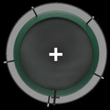 YC 12FT Springfree no Gap Trampoline- Green W550P288204