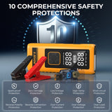 S ZEVZO 4000A Car Jump Starter with Air Compressor, 150PSI 11169263