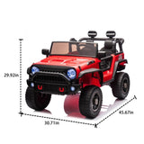 24V Two-Seater Kids Ride On Truck Car W/Parents Control,200w*2,Seat width 20.28in,Four-wheel W1578P188705