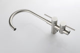 Mount Bathtub Faucet Freestanding Tub Filler Brushed Nickel Standing High Flow Shower Faucets with TH-Y5503NS