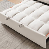 1 versatile foldable sofa bed in 3 lengths, modern sofa sofa sofa velvet pull-out bed, adjustable 58380757