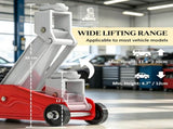 2 Ton Low Profile Hydraulic Floor Jack, Jack with 4.7 to 11.8 Inch Lift Range 93512062
