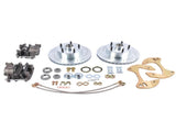 Deluxe Disc Brake Conversion Kit Drilled/Slotted Fits for Chevy Biscayne Bel Air Impala Nomad Del 04487761