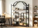 Tall Arched Plant Stand with Hanging Hooks 74.8 Inch 12775302