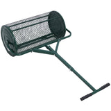 Peat Moss Spreader 24inch,Compost Spreader Metal Mesh,T shaped Handle for planting seeding,Lawn and W46554056
