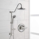 Shower Head with Handheld Shower System with 8" Rain Shower Head W121949103