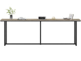 71" L Modern Extended Console Table for Hallway Living Room, Gray 47281416