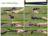 Camping Hammock, Portable Double Hammock with Net,600lbs Load 2 Persons Hammock w/Mosquito Net 91359901