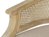 Accent Chair Rubber Wood Beige Natural N779P233048B