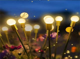 Outdoor Solar LED Firefly Swaying Lawn Light Waterproof Garden Landscape Lamp 70511228