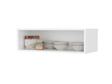 White Rock Wall Cabinet with Open Storage B062P323560