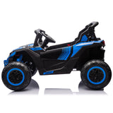 24V Two-Seater Kids Ride On UTV W/Parents Remote Control,Four-Wheel Suspension,Slow Start,Large W1578P184799