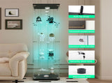 Tempered Glass Display Cabinet,Wine Cabinet,storage Cabinet,File Cabinet,with Battery-powered paipai W3155P268117