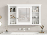 35'' x 28'' Wall Mounted Bathroom Storage Cabinet, Medicine Cabinet, Modern Bathroom Wall Cabinet 41844907