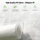 12'x20' Gazebo Cover for Hardtop Gazebos, Outdoor Universal Winter Gazebo Cover with Sidewalls and W1859P227658