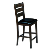 Black and Espresso Counter Height Chairs B062P186543
