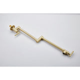 Wall Mount Folding Kitchen Pot Filler Faucet W2287P152207