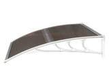 HT-100 x 80 Household Application Door & Window Rain Cover Eaves Brown Board & 28466374