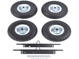 All Terrain Solid Never Flat Tires Wheel Kit for Honda Generator EU3000is 06423-ZS9-020AH 28140204