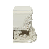 ZNTS ACME Adara NIGHTSTAND Antique White Finish BD01249