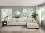 1pc Modern Living Room Ottoman Plush Beige Corduroy Fabric Upholstery Plywood Frame Furniture B011P220633