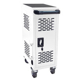 16-Compartment Removable Locking Charging Cabinet for Laptop, Chromebook-White W1102P196013