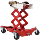 450 Lbs Capacity Low Lift Transmission Jack, With Nylon Safety Strap, Used For Transmissions & Gas W465P262030