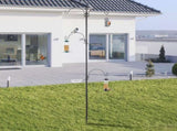 93inch Iron With four Hooks, With Bird Feeder Black Courtyard Bird Feeder 24093380