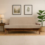 Memory Foam Infused Futon Mattress Full XL Washable Removable Cover, Heavy-Duty Zipper, Thick B181P351989