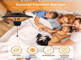 1500W Hanging Halogen Patio Heater, Fanless Electric Ceiling Heater, IP23 Rated, 2 Heat Settings, 16046511