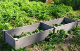 Over Ground Raised Garden Bed 96x28x10'', Large Long Planter Box for Outdoor, Tool-Free Assembly W1390P163448