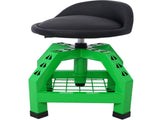 Pneumatic 360 Degree Swivel Mechanics Rolling Creeper Seat, Heavy Duty Rolling Mechanics 99179471