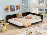 Full Size Wood Daybed/Sofa Bed, Espresso 30968457