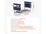 Garden Kneeler and Seat with 11" Wide Kneeling Pad, 360 lbs Capacity, Folding Design, 2 Tool Bags, 81165871
