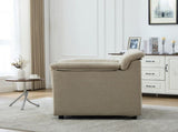38.11"W Oversized Accent Chair,Comfy Upholstered Reading Chair,Chenille Armchair for Living Room W3189P538195