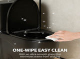 One-Piece Toilet, 1.1/1.60 GPF Water-Efficient Dual-Flush Elongated Comfort Height Floor Mounted, W3598P451235