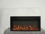 44 inch wall recessed electric fireplace with remote and Imitation Flame , LED light heater W1769P171420