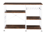 3-Tier Industrial Kitchen Baker's Rack Utility Microwave Oven Stand Storage Cart Workstation Shelf 28786090