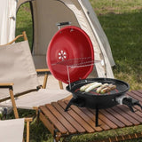 Electric Countertop BBQ Grill, Portable Double Layer Indoor/Outdoor Electric Grill for Indoor & 18260520