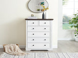 6 Drawer Dresser,6 Drawers cabinet Tall Chest Drawers Closet Organizers Storage Clothes, cabinet W2275P460427