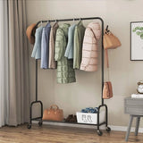 ZNTS Floor-Standing Metal Coat Rack, Clothing Coat Rack With Bottom Rack, Hanger For Hanging Clothes And 59330454