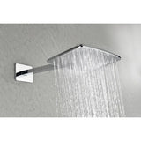 ZNTS Shower System with Shower Head, Hand Shower, Slide Bar,, Shower Arm, Hose, Valve Trim, and Lever W2287P167927